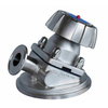 Stainless Steel Aseptic Manual Tri Clamp Sanitary Diaphragm Valve