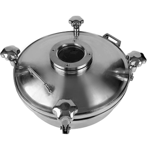 Stainless Steel Tank Manhole Cover Sanitary Circular Round