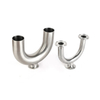 Pipe Fitting Elbow Sanitary Clamp "U"Type Tee Triplet Stainless Steel