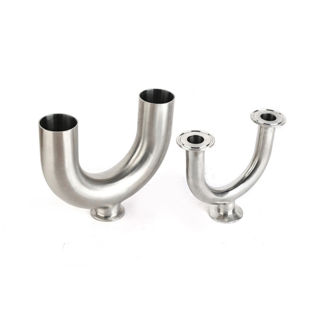 Pipe Fitting Elbow Sanitary Weld "U"Type Tee Triplet Stainless Steel