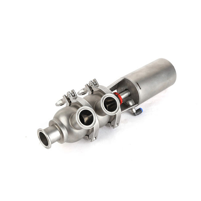 Sanitary Stainless Steel Pneumatic Cut-off/Reversing Valve 