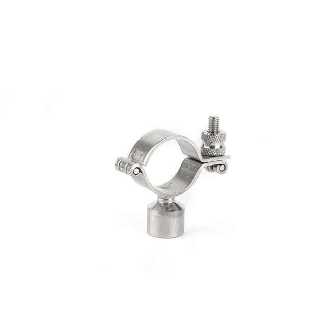 Sanitary Stainless Steel Pipe Fitting Hex Holder with Pipe