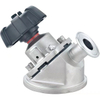 Sanitary Manual Tank Bottom Diaphragm Valve Double Headed Disinfection