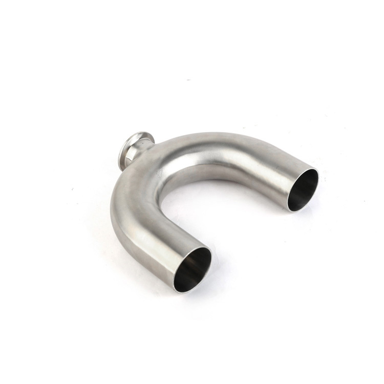 Pipe Fitting Elbow Sanitary Clamp "U"Type Tee Triplet Stainless Steel