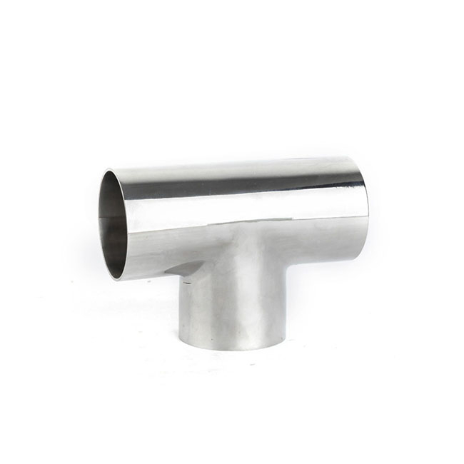 Pipe Fitting Stainless Steel Tee Sanitary Weld Triplet SMS Standard