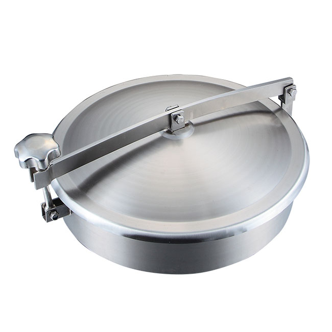 Stainless Steel Manhole Hygienic Elliptic Outward Pressure Tank Hatch 