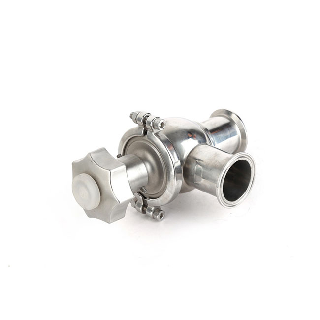 Sanitary Stainless Steel Pneumatic Cut-off/Reversing Valve 