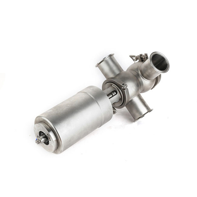 Sanitary Stainless Steel Pneumatic Cut-off/Reversing Valve 