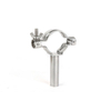 Sanitary Stainless Steel Pipe Fitting Hex Holder with Pipe