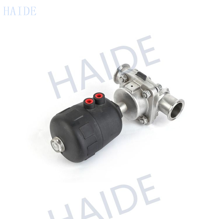 Factory Price Sanitary Pneumatic Diaphragm Membrane Valve Stainless Steel 316L