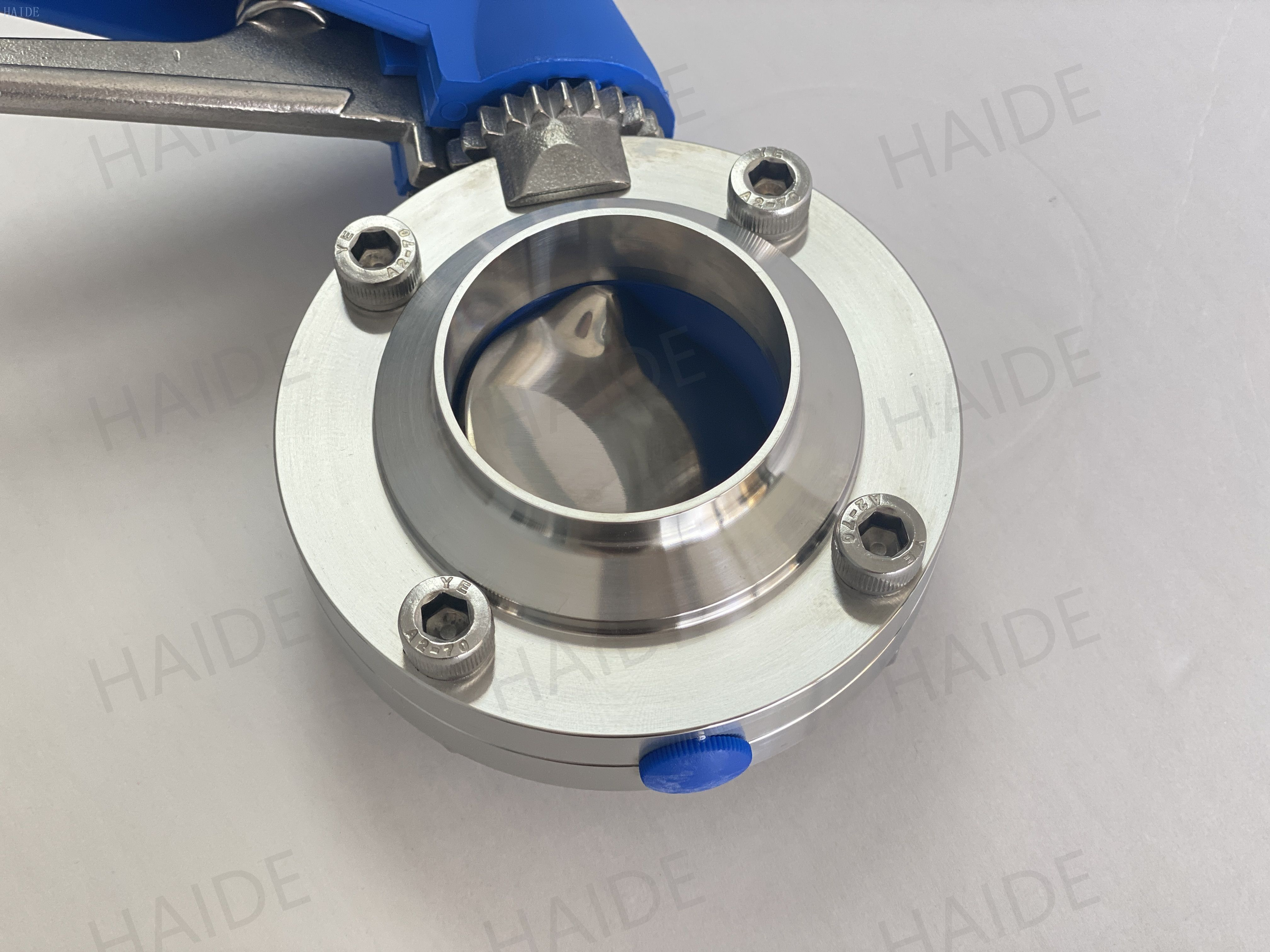 Stainless Steel Manual Sanitary Butterfly Valve for Brewing