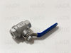 2PC Thread Industrial Valves with Optional Pad - Stainless Steel Float Ball Valve