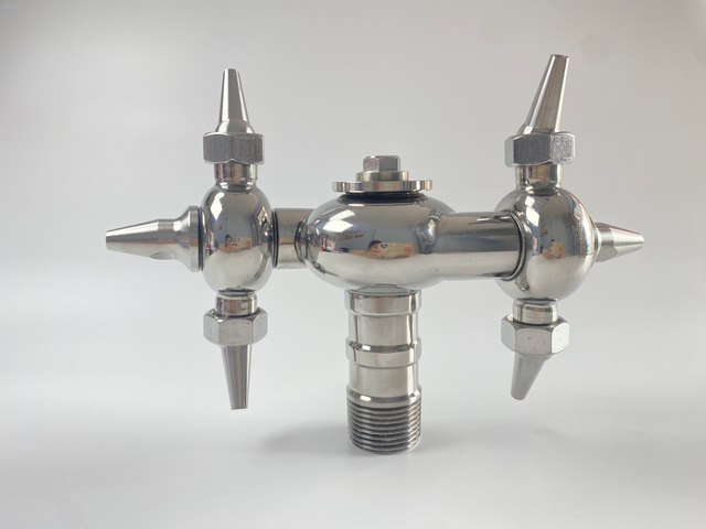 304 316L Stainless Steel Sanitary Threaded Rotary Cleaning Ball