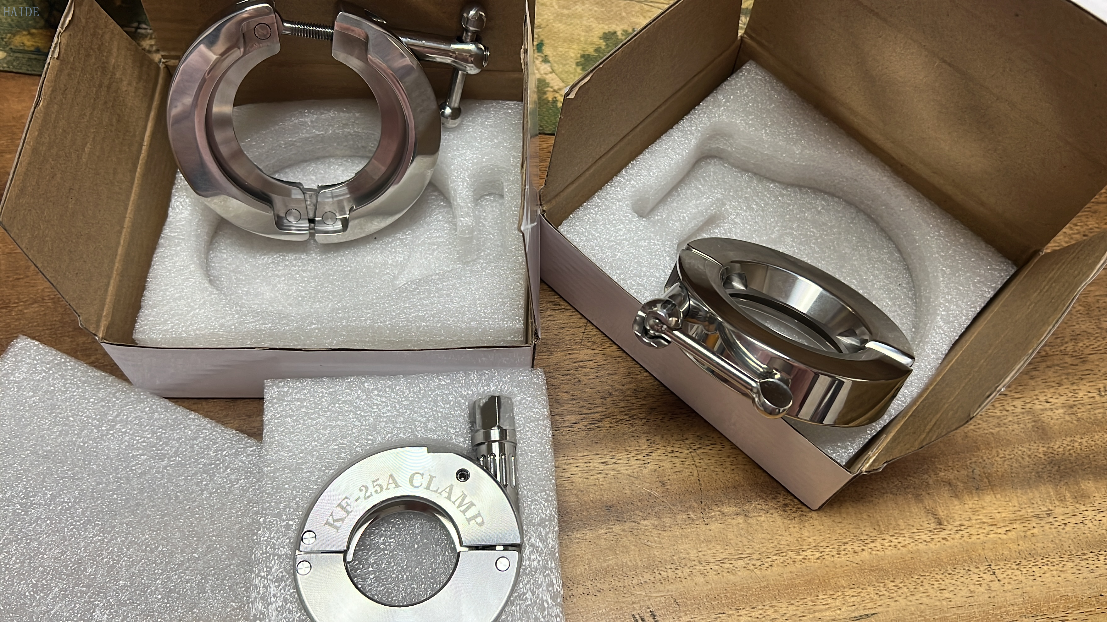 Factory Supplied Kf16/Kf25 Vacuum Clamp, Clamp Type Vacuum Quick Release Flange