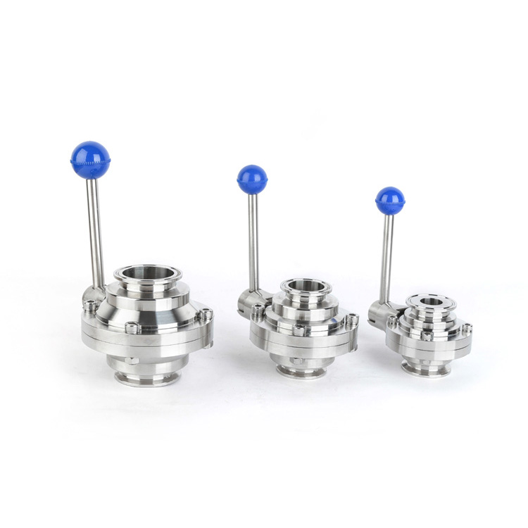 What is the purpose of sanitary butterfly valve?