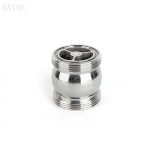 Stainless Steel Sanitary Back Pressure DIN Tri Weld Check Valve