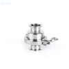 SS316L Sanitary Non Return Check Valve MID Clamp Type with Clamped End Mini Type