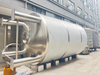 Electric Heating Liquid Powder Stainless Steel Mixing Tank with Inline High Shear Mixer