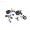 Double Gasket Manual Type Sanitary Welded End 3way U Type Diaphragm Valve