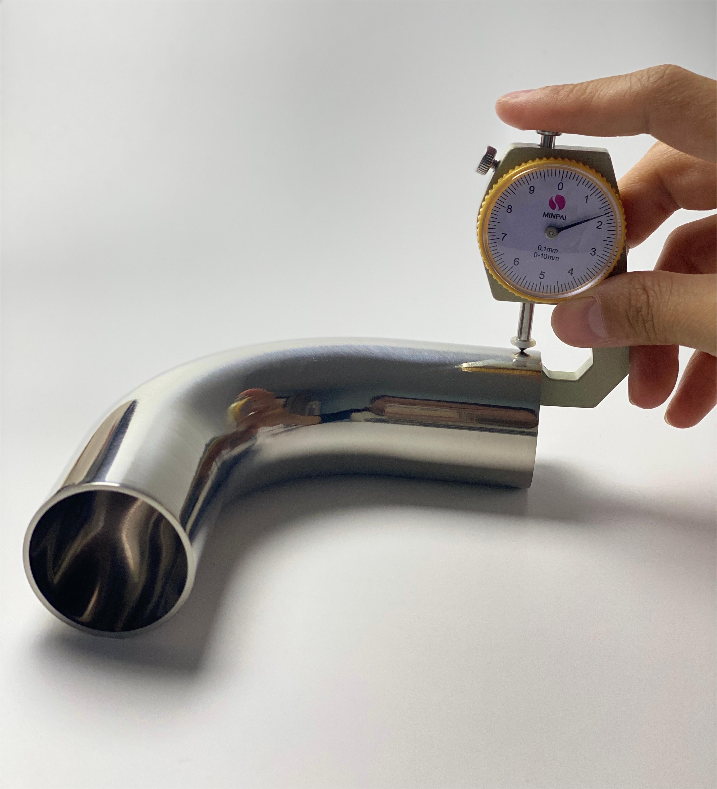 Production process of stainless steel elbow