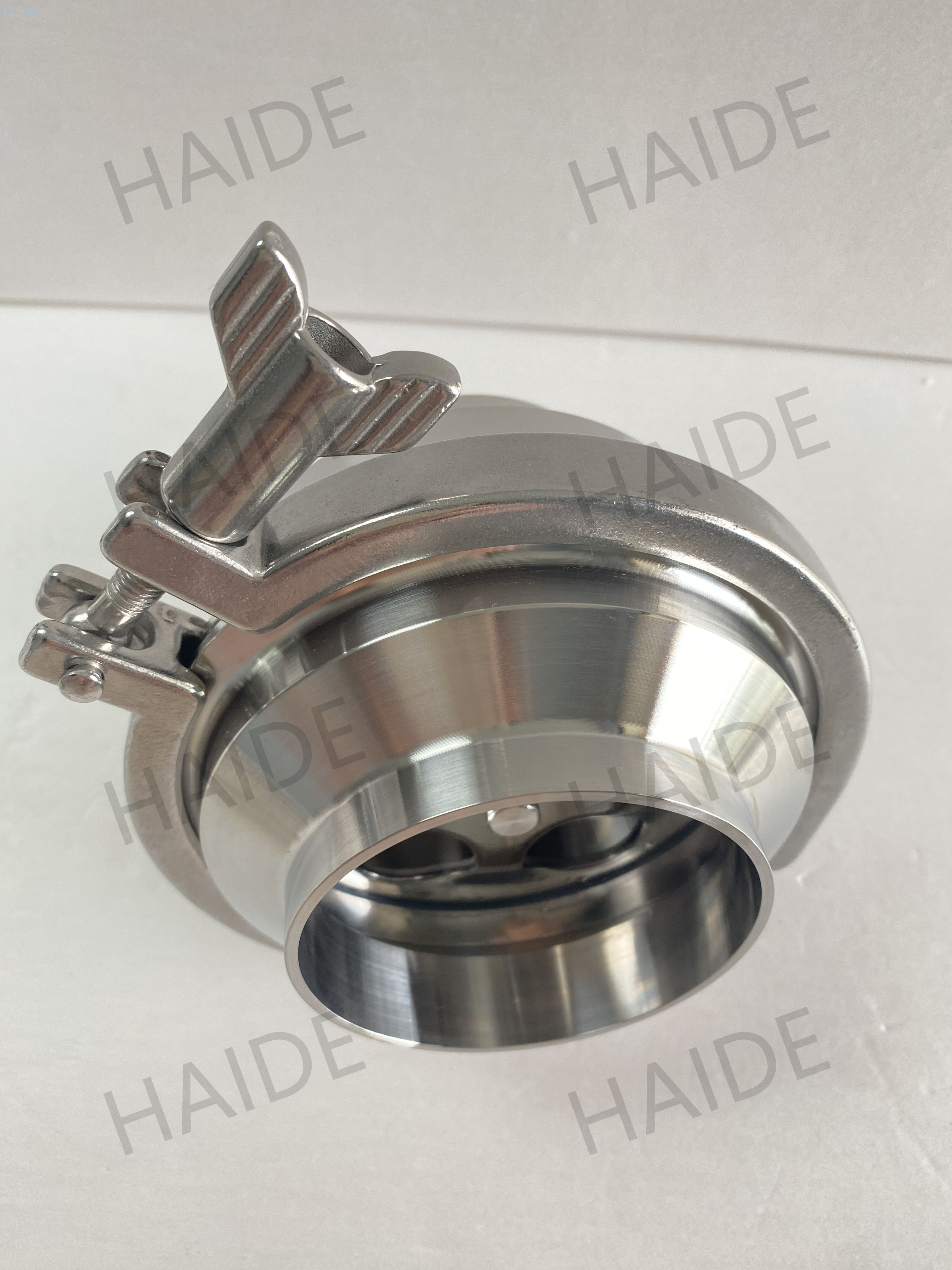 SS304/316L Sanitary Stainless Steel Weld Non Return Check Valve for Pharmacy Industry