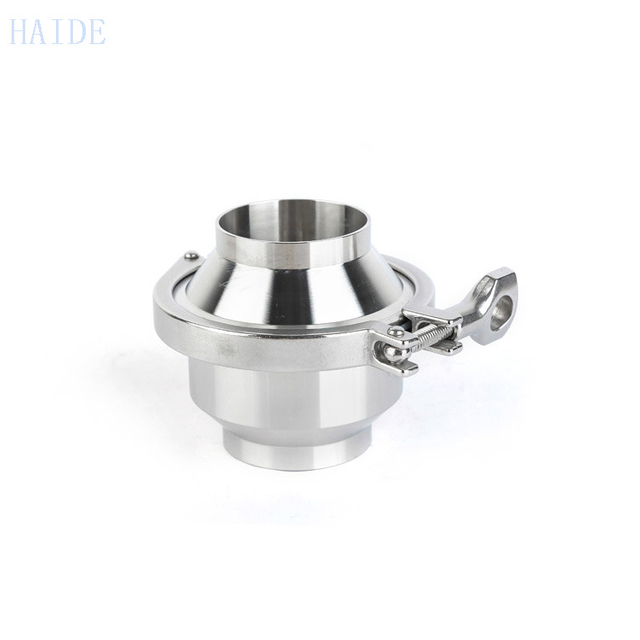 Stainless Steel Sanitary Back Pressure DIN Tri Weld Check Valve