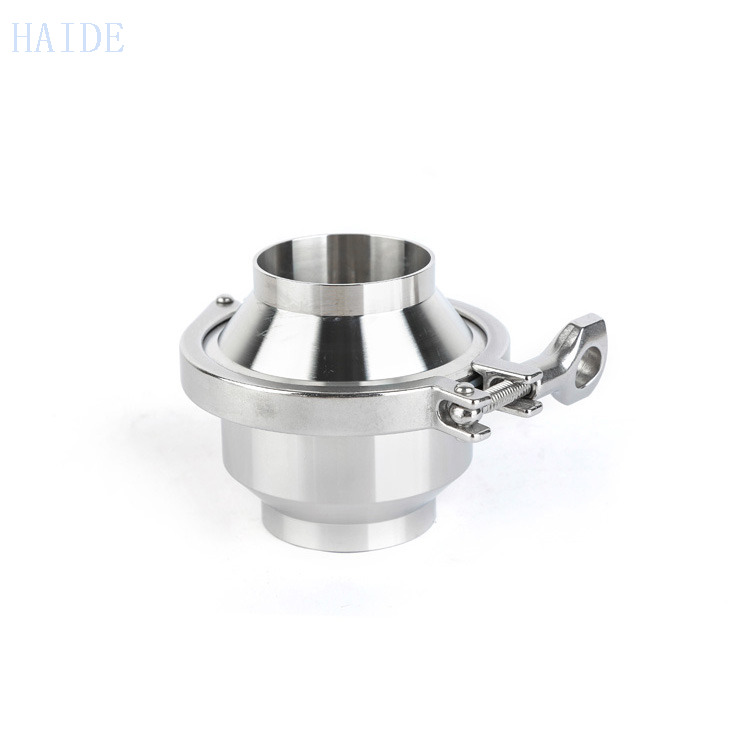 Stainless Steel Sanitary Back Pressure DIN Tri Weld Check Valve