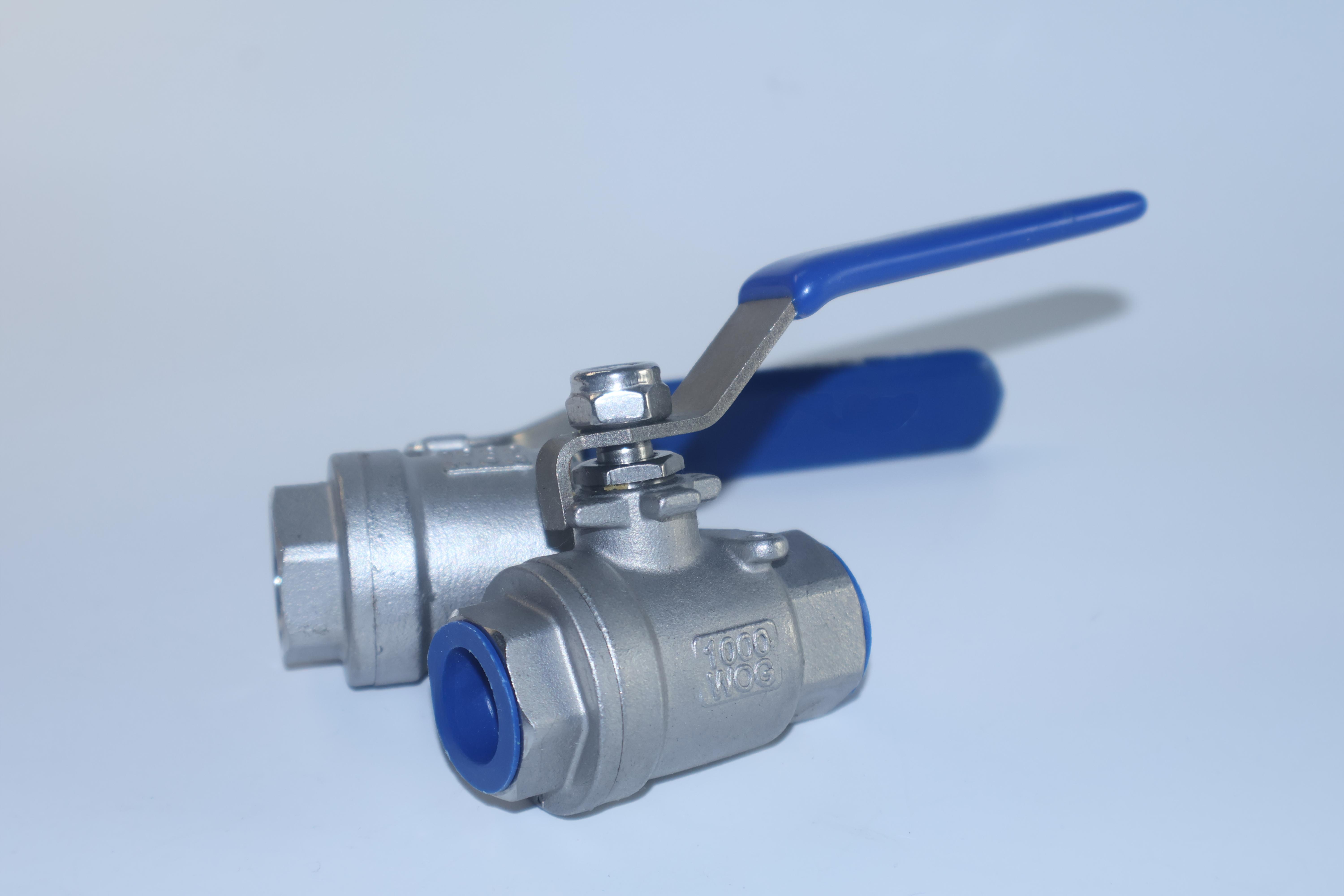 What are the 4 types of ball valves?