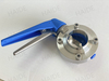 Stainless Steel Manual Sanitary Butterfly Valve for Brewing