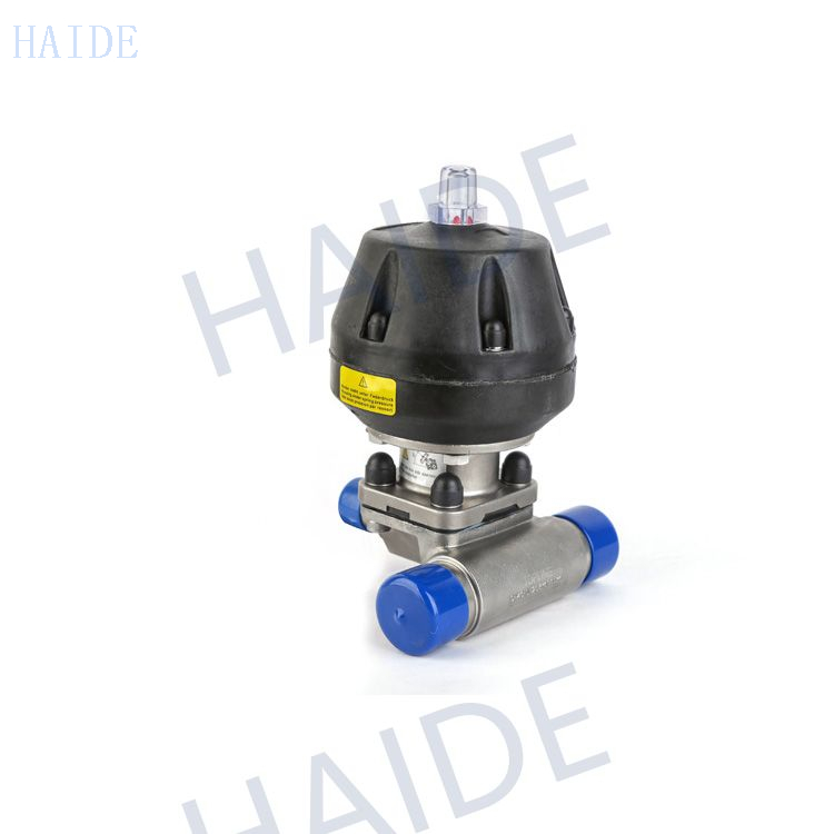 Factory Price Sanitary Pneumatic Diaphragm Membrane Valve Stainless Steel 316L