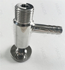 Stainless Steel 304/316L Sanitary Valve Wine Aseptic Male Thread 1/2 Sampling Sample