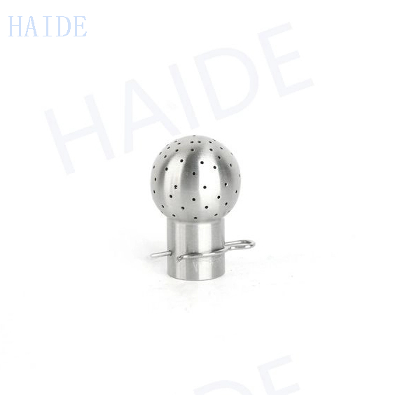 Sanitary Stainless Steel Clamp/Weld/Thread/Bolted Rotary Cleaning Ball