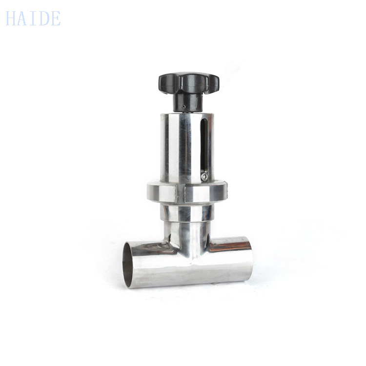 316L Exceptional Stainless Steel Hygienic Pneumatic Safety Valve for Industrial Needs