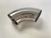 Stainless Steel Sanitary Pipe Fitting 45 Degree Bend Short Elbow