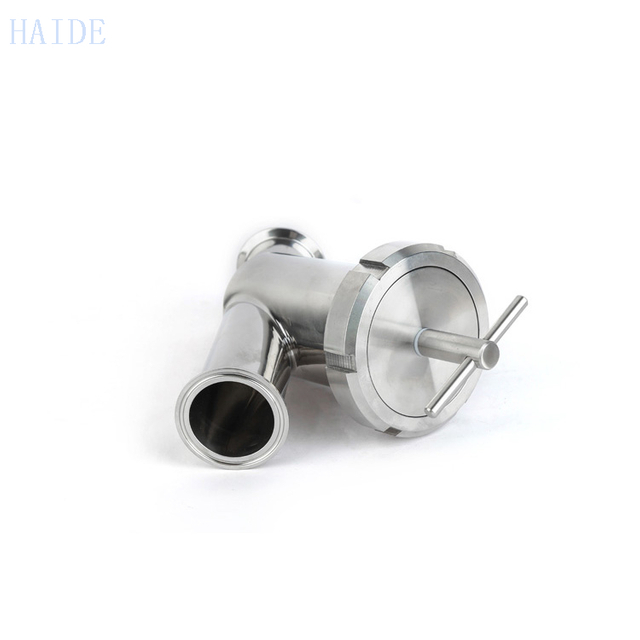 Cartridge Filter Water Filter Mirror Polish Sanitary Grade Y Filter Clamp End