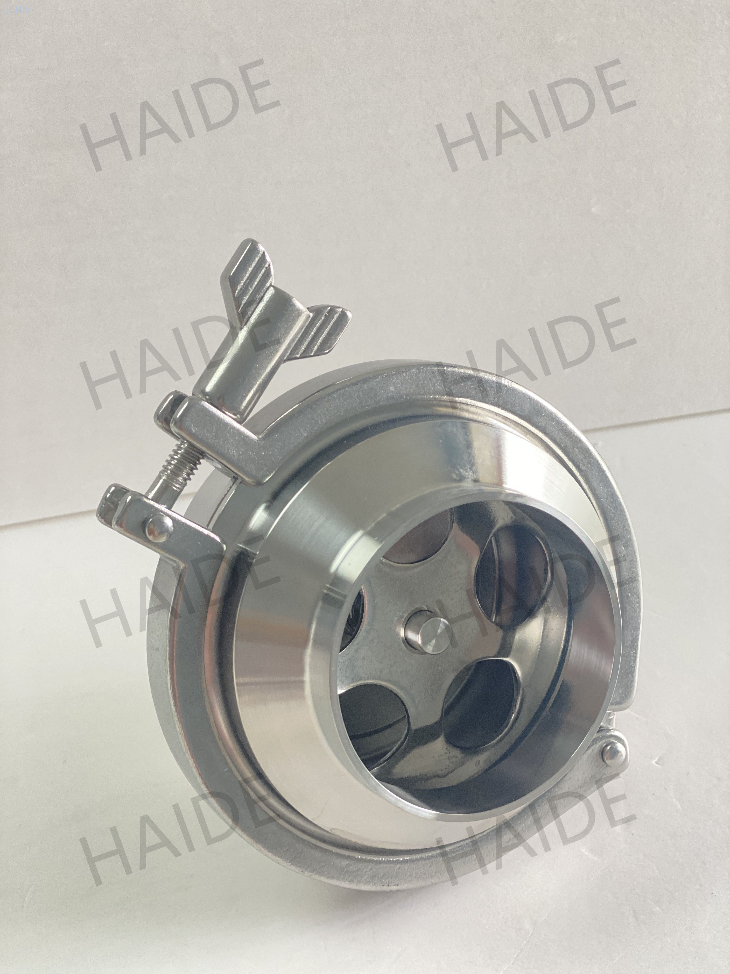 SS304/316L Sanitary Stainless Steel Weld Non Return Check Valve for Pharmacy Industry