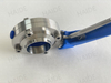 Stainless Steel Manual Sanitary Butterfly Valve for Brewing