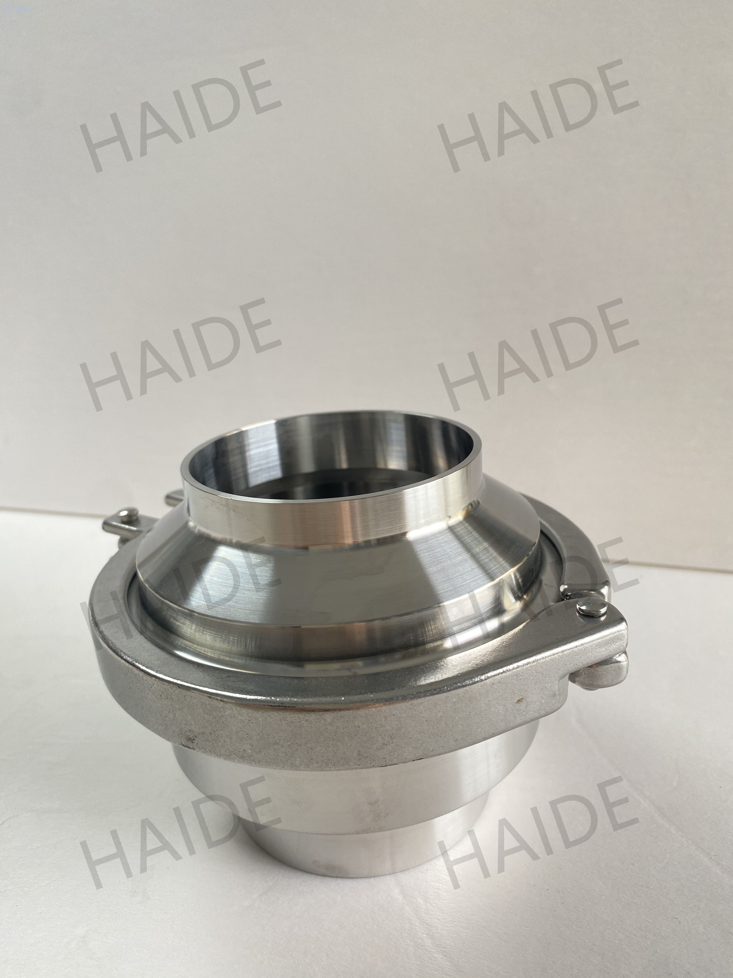 3A Customized Sanitary Middle Clamp Non Return Valve Stainless Steel Check Valve