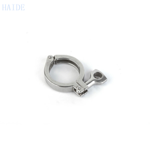 304 316L Stainless Steel Sanitary Clamp with Wing Nut Assembly