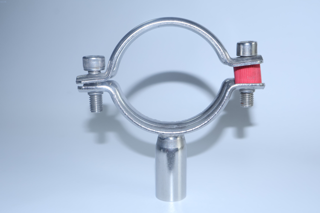 Hygienic Food Grade Stainless Steel Sanitary Round Pipe Holder