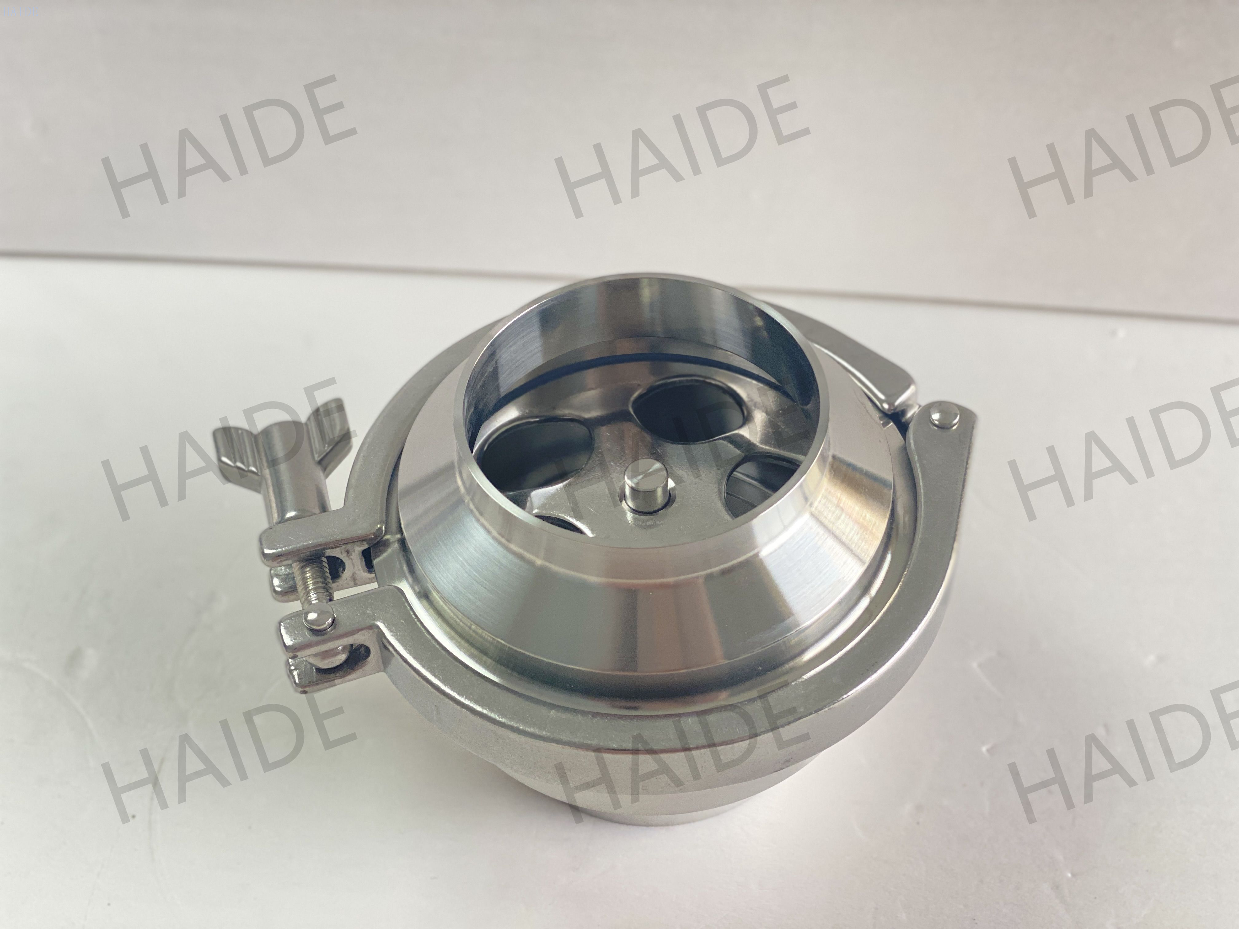 SS304/316L Sanitary Stainless Steel Weld Non Return Check Valve for Pharmacy Industry