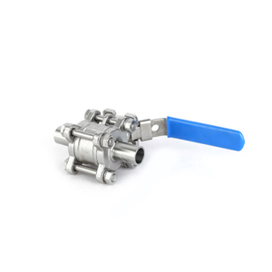 Sanitary Welding Non-Retention Ball Valve Food Grade Manual Stainless Steel