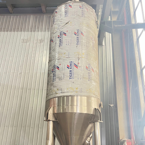 Electric Heating Liquid Powder Stainless Steel Mixing Tank with Inline High Shear Mixer