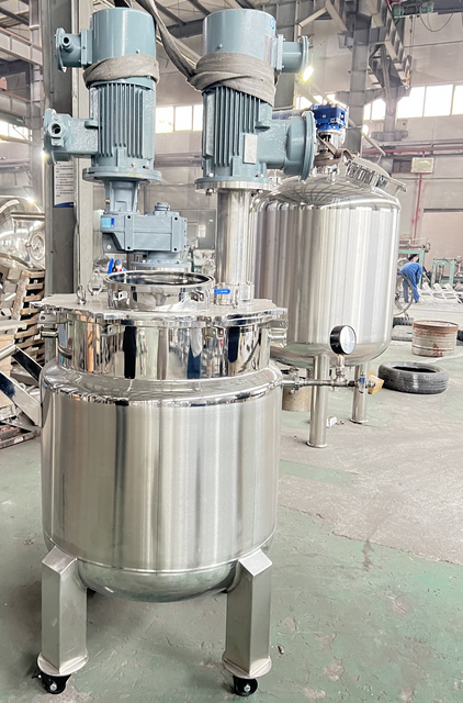 Insulated Cooling High Shear Emulsifying Homogenizer Mixing Tank Price